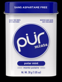 PUR Gum - Mints - Polar Mint Tin (30g)