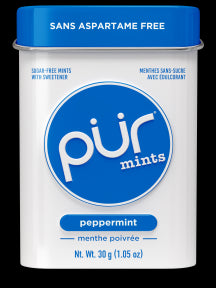 PUR Gum - Mints - Peppermint Tin (30g)