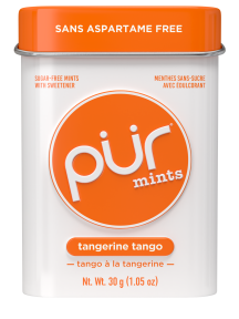 PUR Gum - Mints - Tangerine Tango Tin (30g)