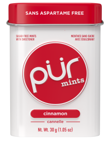 PUR Gum - Mints - Cinnamon Tin (30g)