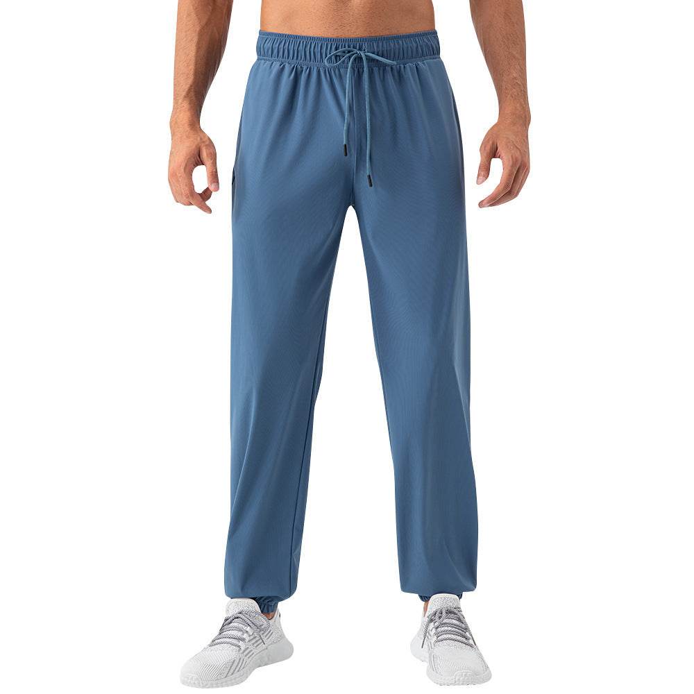 Men's Nylon Cool Feeling Loose Fitness Track Pants Quick-drying