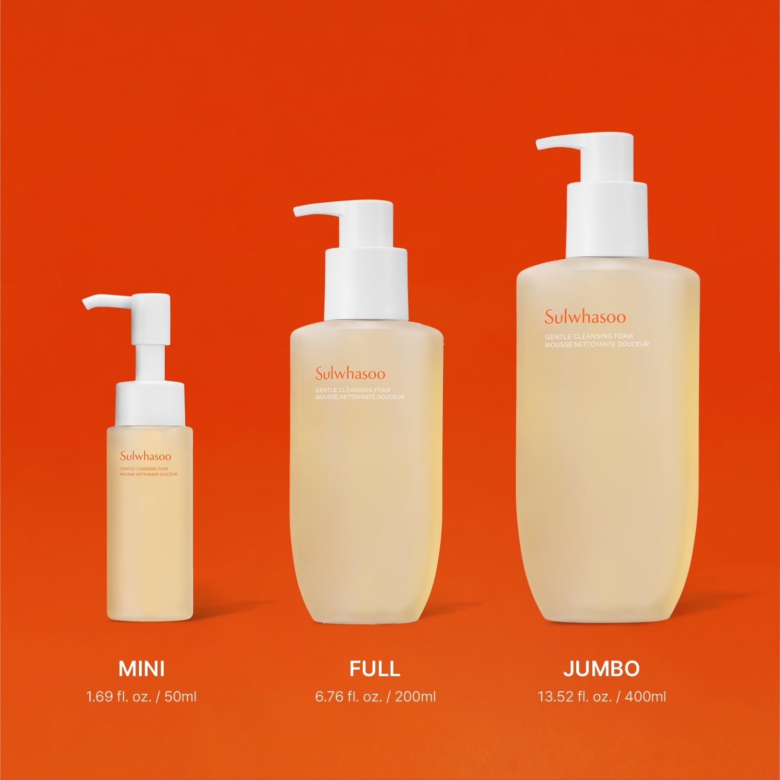 Sulwhasoo Gentle Cleansing Foam – Hydrating Daily Gel-to-Foam Facial Cleanser with Korean Herbal Ingredients | Removes Makeup, Dirt & Impurities, Softens & Refreshes Skin | Korean Skincare Face Wash 🍁 All In One Marketplace Canada