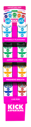PUR Gum - Shipper - Mint Assortment 192ct (1disp)