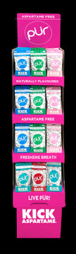 PUR Gum - Shipper - Gum Bag Assortment 144ct (1disp)
