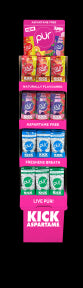 PUR Gum - Shipper - Jumbo & Gum Bags 132ct (1disp)