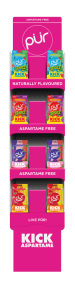 PUR Gum - Pur Shipper - Jumbo Gum Asst (80ct) (1disp)