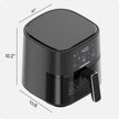 Chefman Air Fryer – 4 QT Compact Airfryer for Quick & Easy Meals, Features Hi-Fry Technology for Extra Crisp, Easy-View Window, Touch Controls with 4 Presets, Nonstick & Dishwasher Safe Basket - Black 🍁 All In One Marketplace Canada