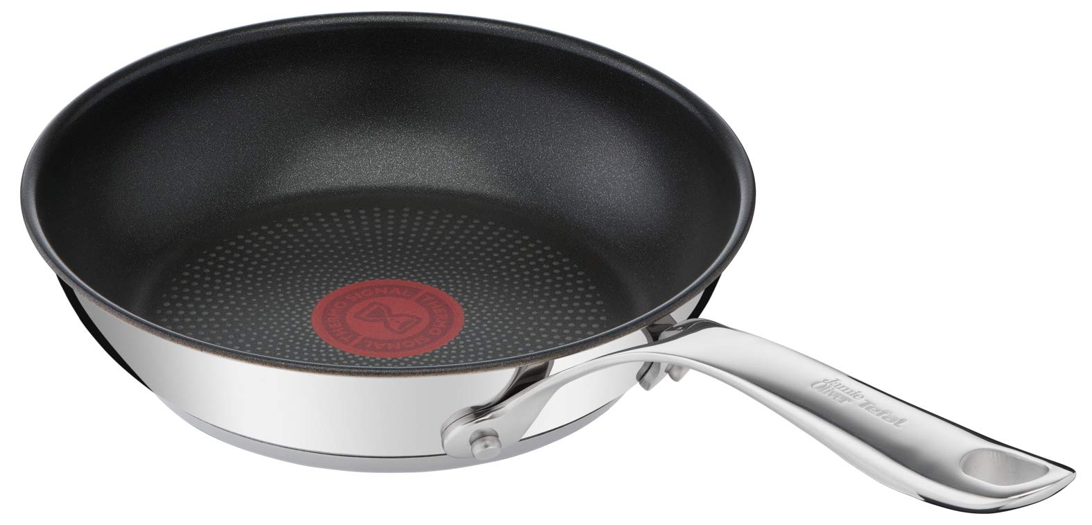 Jamie Oliver by Tefal Cooks Direct, Stainless Steel Pan Set, Frying Pans Nonstick Set 3 Pcs (20/24/28cm) (8/9/11 Inches), Induction Cookware with Even Heating 🍁 All In One Marketplace Canada