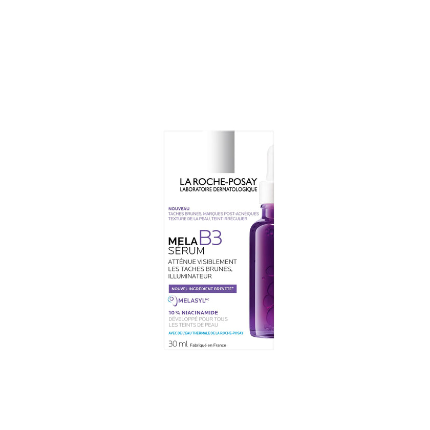 La Roche Posay Mela B3 Face Serum Powered by Melasyl & Niacinamide, Visibly Improve Appearance of Skin Tone & Texture. Developed for All Skin Tones, Safe for Sensitive Skin, 30mL 🍁 All In One Marketplace Canada