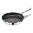Jamie Oliver by Tefal Nonstick Coated Stainless Steel Pan 11-Inch, Induction Compatible, Oven Safe up to 500°F, Chef's Stainless Steel Skillet, Non Stick Frying Pans, Silver 🍁 All In One Marketplace Canada