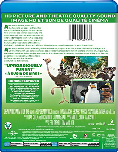 MADAGASCAR2 BD DWREF CDN [Blu-ray]
