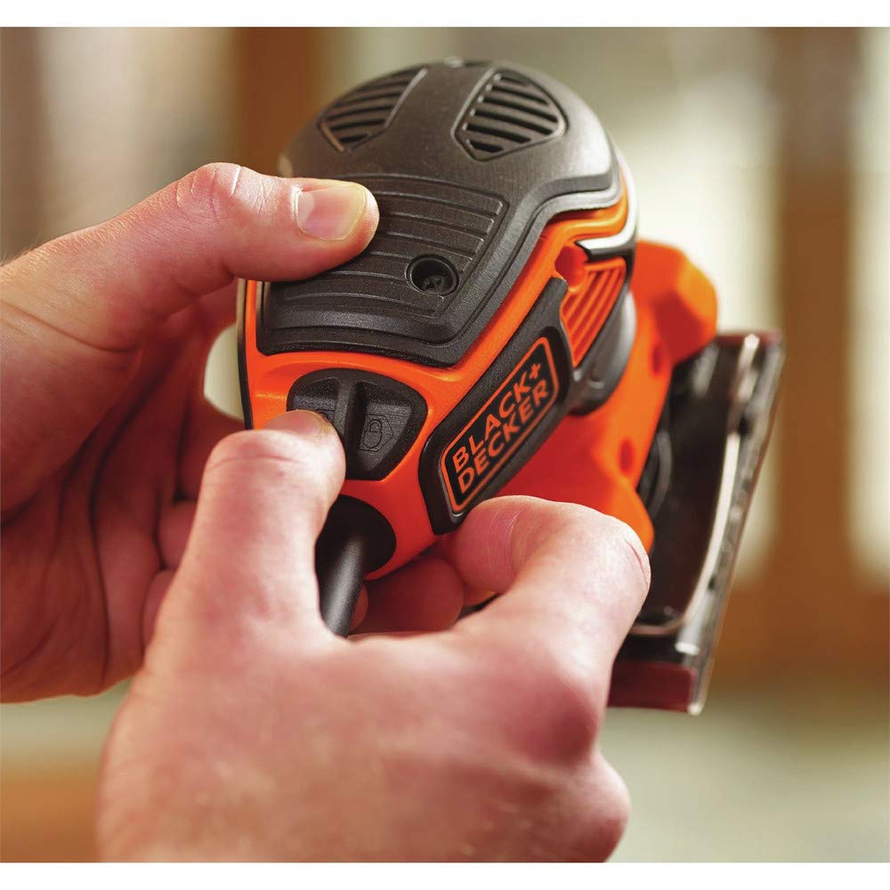 BLACK+DECKER 2.0 Amp Electric 1/4 Sheet Orbit Sander (BDEQS300) 🍁 All In One Marketplace Canada
