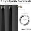 Joydeco Blackout Curtains for Bedroom 2 Panels Set (52
