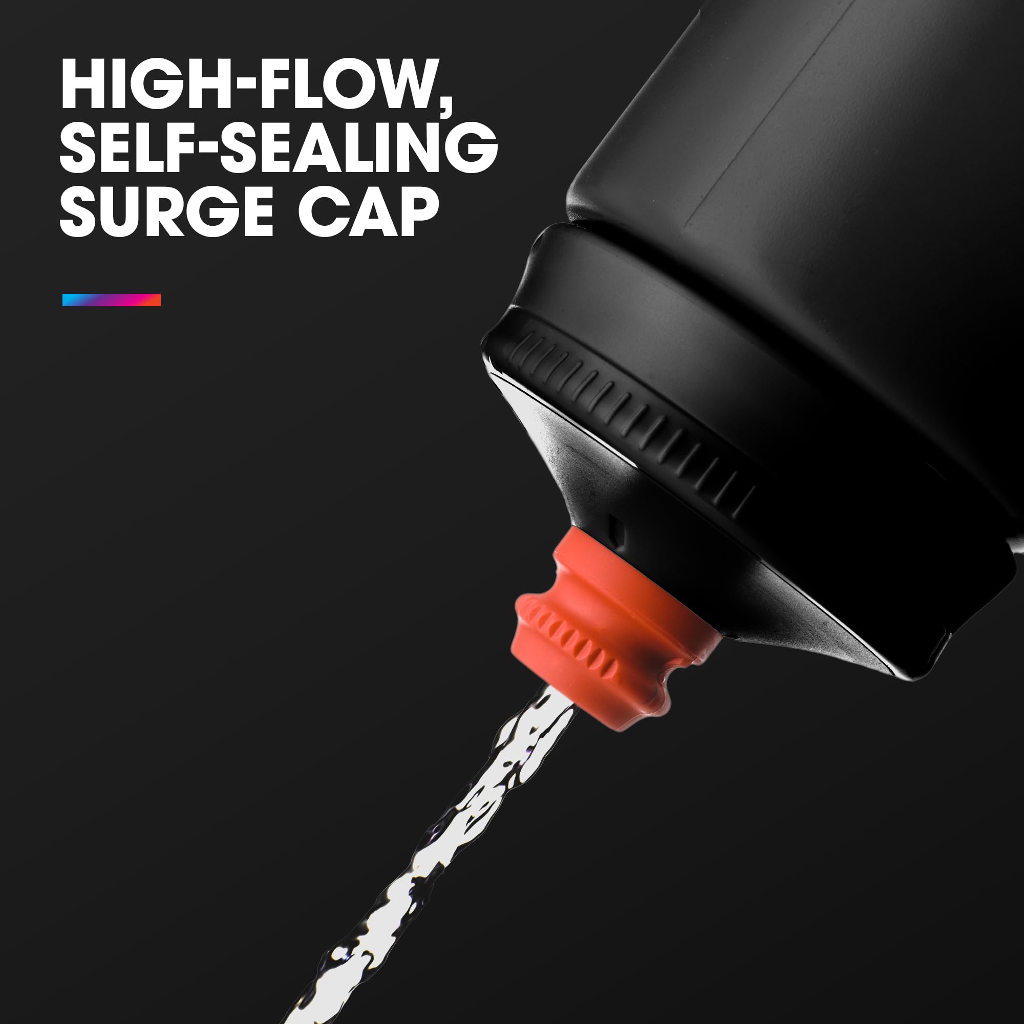 HydraPak Breakaway Surge Lightweight Bike Water Bottle (25oz, White) 🍁 All In One Marketplace Canada