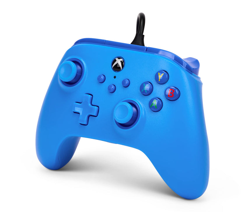PowerA Wired Controller for Xbox Series X|S - Blue, gamepad, video game/gaming controller, works with Xbox One, Officially Licensed 🍁 All In One Marketplace Canada
