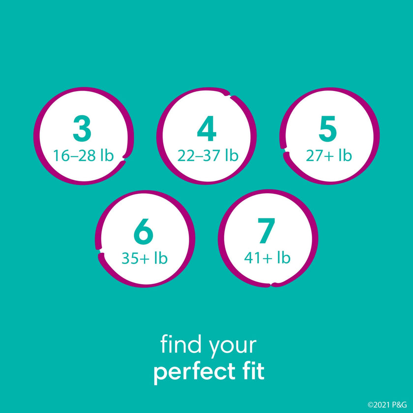 Pampers Diapers - Cruisers 360 degrees - Size 3, 168 Count, up to 100% Leakproof Fit, Designed for Active Babies, Pull On Diaper, EZ Off Tabs Designed for Easy Changes 🍁 All In One Marketplace Canada