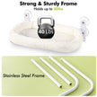 AMOSIJOY Cordless Cat Window Perch, Cat Hammock for Window with 4 Strong Suction Cups, Solid Metal Frame and Soft Cover, Foldable Cat Beds for Indoor Cats… 🍁 All In One Marketplace Canada