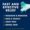 Advil Regular Strength Ibuprofen Pain Relief Mini-Gels Capsules, Fast Acting Pain Relief for Migraine, Back, Neck, Joint, and Muscle Relief, 200mg (70 capsules) 🍁 All In One Marketplace Canada