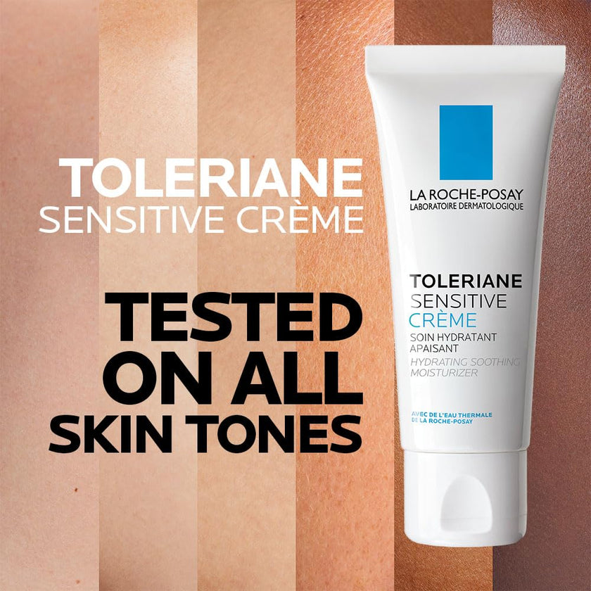 La Roche-Posay Face Moisturizer for Sensitive Skin, Toleriane Sensitive Face Cream with Niacinamide and Ceramides, for Normal to Combination Skin, Alcohol Free, Fragrance Free, 40mL 🍁 All In One Marketplace Canada
