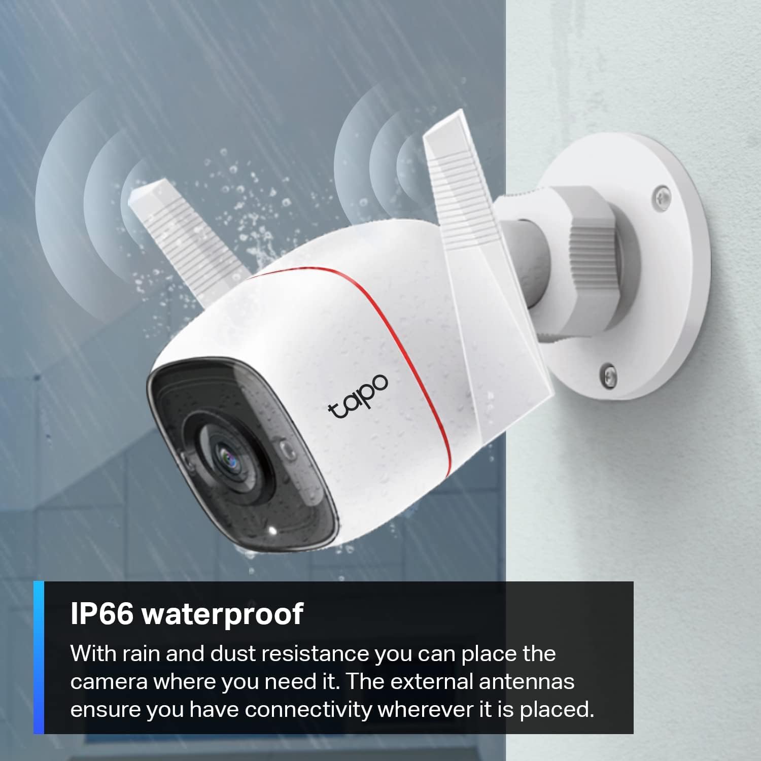 TP-Link Tapo 2K 4MP QHD Security Camera Outdoor Wired, Built-in Siren w/Startlight Sensor, IP66 Weatherproof, Motion/Person Detection, Works with Alexa & Google Home (Tapo C320WS) 🍁 All In One Marketplace Canada