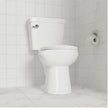 White Elongated Toilet Seat, Slow Close Toilet Cover Seat for Easy Clean and Stain-Resistant, Plastic Toilet Seat with Cover, Quick-Release Hinges and Quick-Attach Hardware 🍁 All In One Marketplace Canada