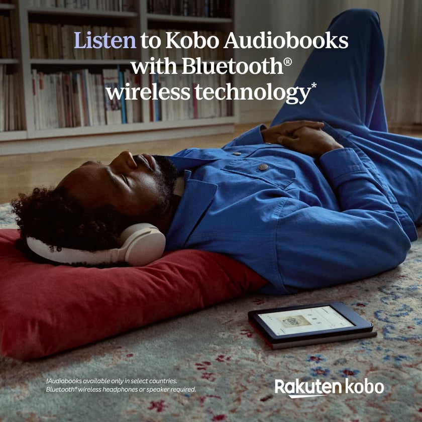 Kobo Clara Colour | Colour eReader | 6” Glare-Free Colour E Ink Kaleido 3 Display | Dark Mode Option | Waterproof | Audiobooks | 16GB of Storage (Black) 🍁 All In One Marketplace Canada
