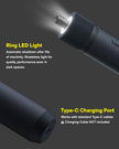 HOTO Electric Screwdriver Set, 3.6V Rechargeable Screwdriver Set with 25 S2-Steel Bits, Cordless Power Screwdriver Set with LED Light, All-in-One Design, 1500mAh 800 Times, USB-C Charging 🍁 All In One Marketplace Canada