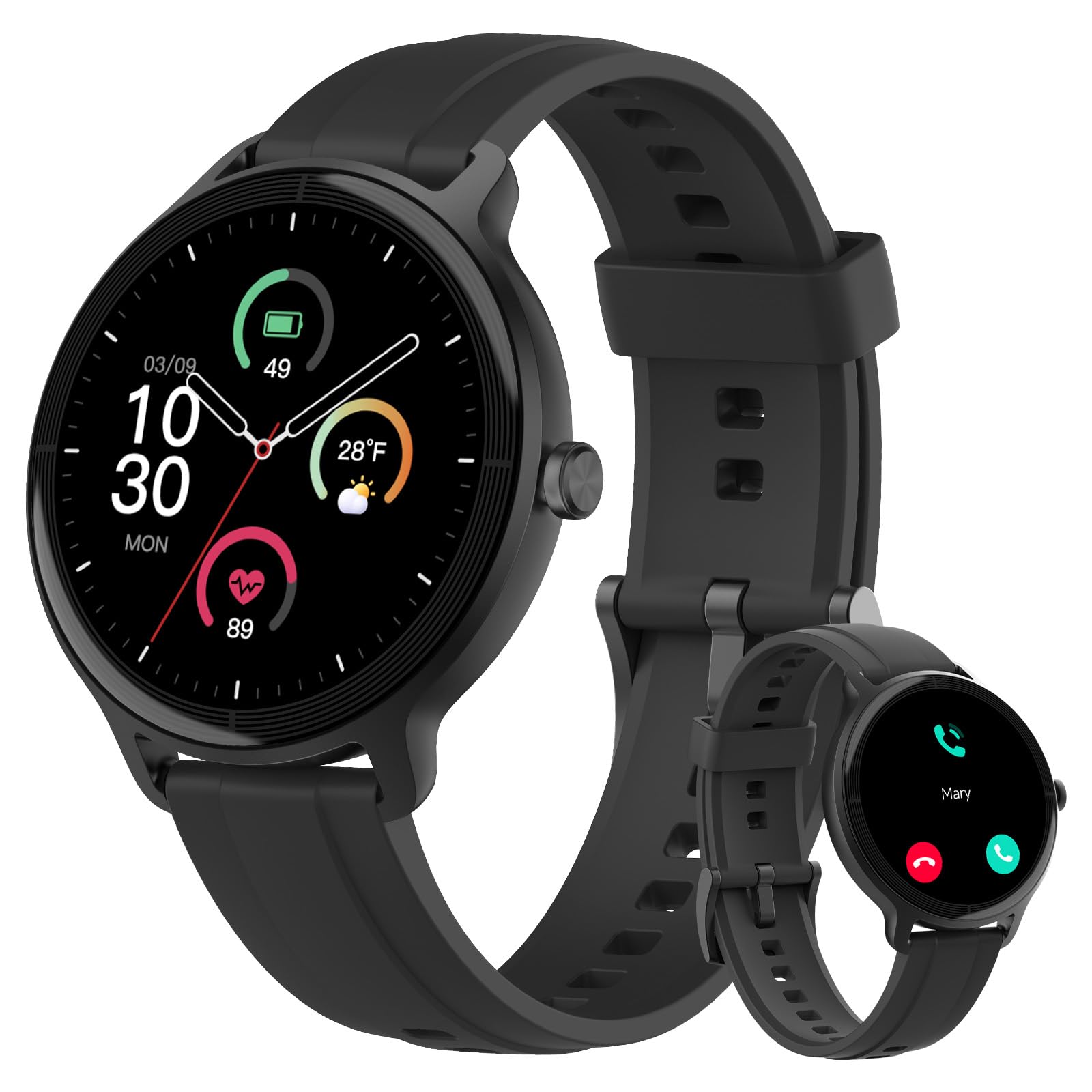 Smart Watch for Men Women, Bluetooth Calling, 1.27