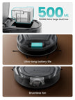 Lefant M210Pro Robot Vacuum Cleaner, 6 Cleaning Modes, 200 Mins Runtime, 4000Pa Suction, SmartSense Technology, Multi-Surface Cleaning, Ideal for Pet Hair and Hard Floor 🍁 All In One Marketplace Canada