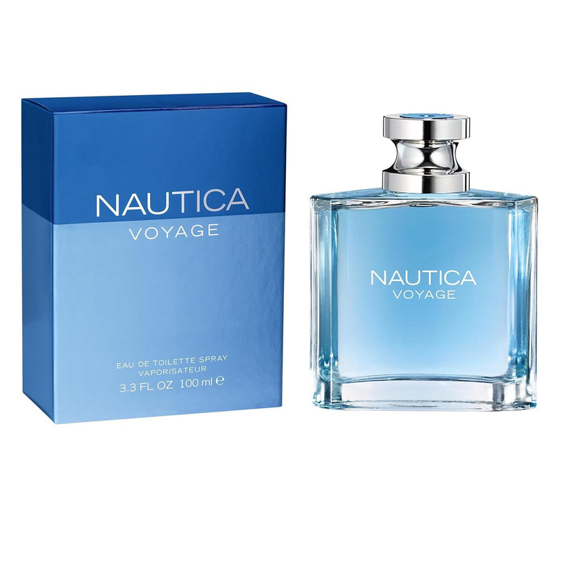 Nautica Voyage Eau de Toilette- Notes of Apple, Cedarwood, Mimosa, Men's Fragrance, Long Lasting, Everyday Fragrance,100ml 🍁 All In One Marketplace Canada