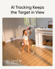 eufy Security Indoor Cam S350, Dual Cameras, 4K UHD Resolution Security Camera with 8× Zoom and 360° PTZ, Human/Pet AI, Ideal for Baby Monitor/Pet Camera/Home Security, Dual-Band Wi-Fi 6, Plug in 🍁 All In One Marketplace Canada