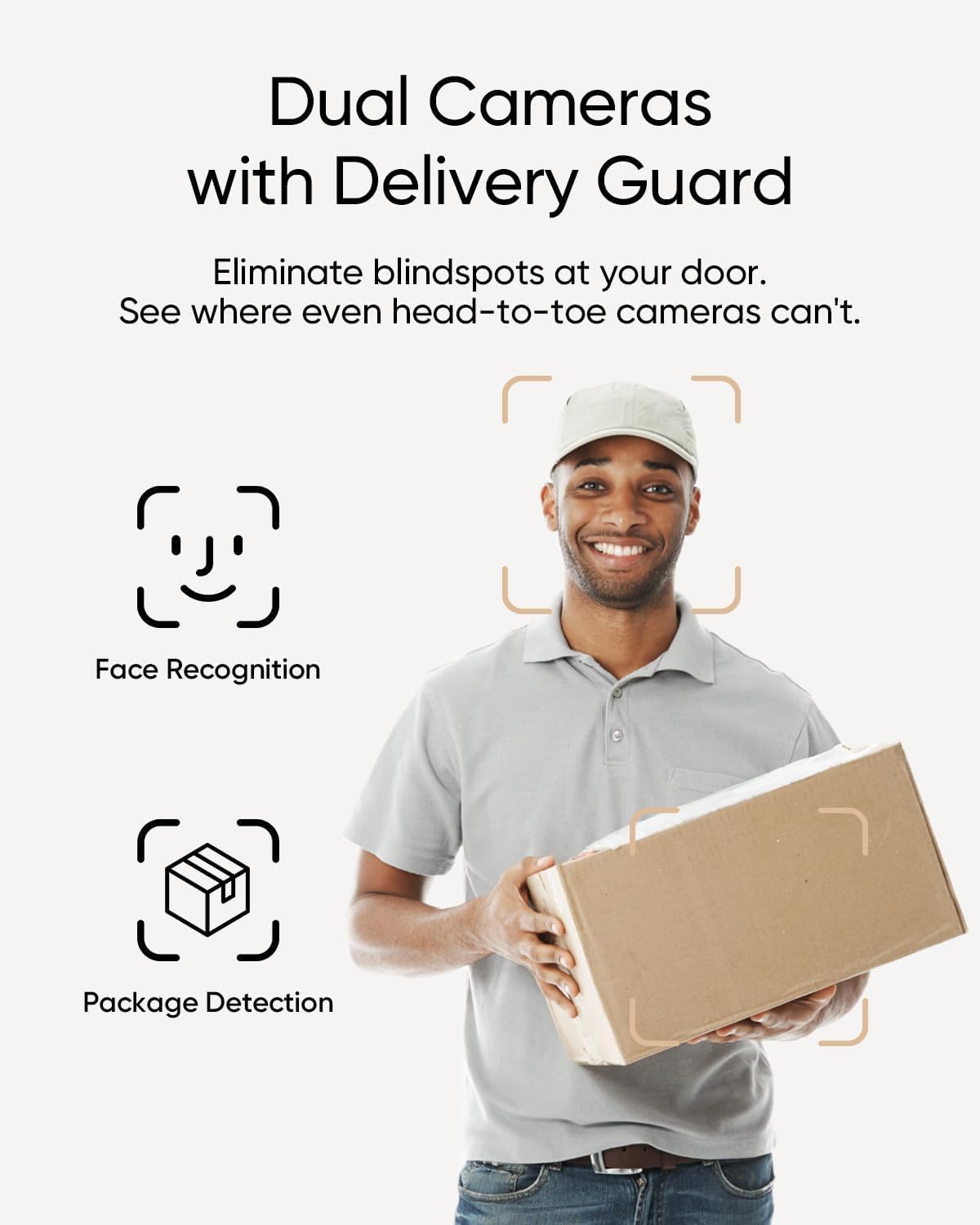 eufy Security Video Doorbell E340, Extra Rechargeable Battery Pack with USB-C, 2K Full HD, Dual Cameras, Long-Lasting Backup Power, Color Night Vision, Quick-Release Battery Pack, No Monthly Fee 🍁 All In One Marketplace Canada