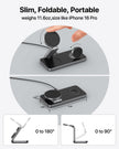 EXW Wireless Charging Station for Apple, Compatible with MagSafe Charger Stand,Foldable Travel Bedside Fast Qi Magnetic Wireless Charger for iPhone 17 Air 16 15 14 13 12 Series,Airpods Pro,Apple Watch 🍁 All In One Marketplace Canada