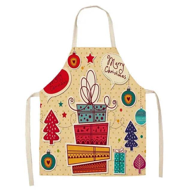 Personalized Christmas Aprons gifts idea for chefs bakers
