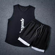 Speed Men's Athletic Shorts and Tank top Workout Clothes 2PCS