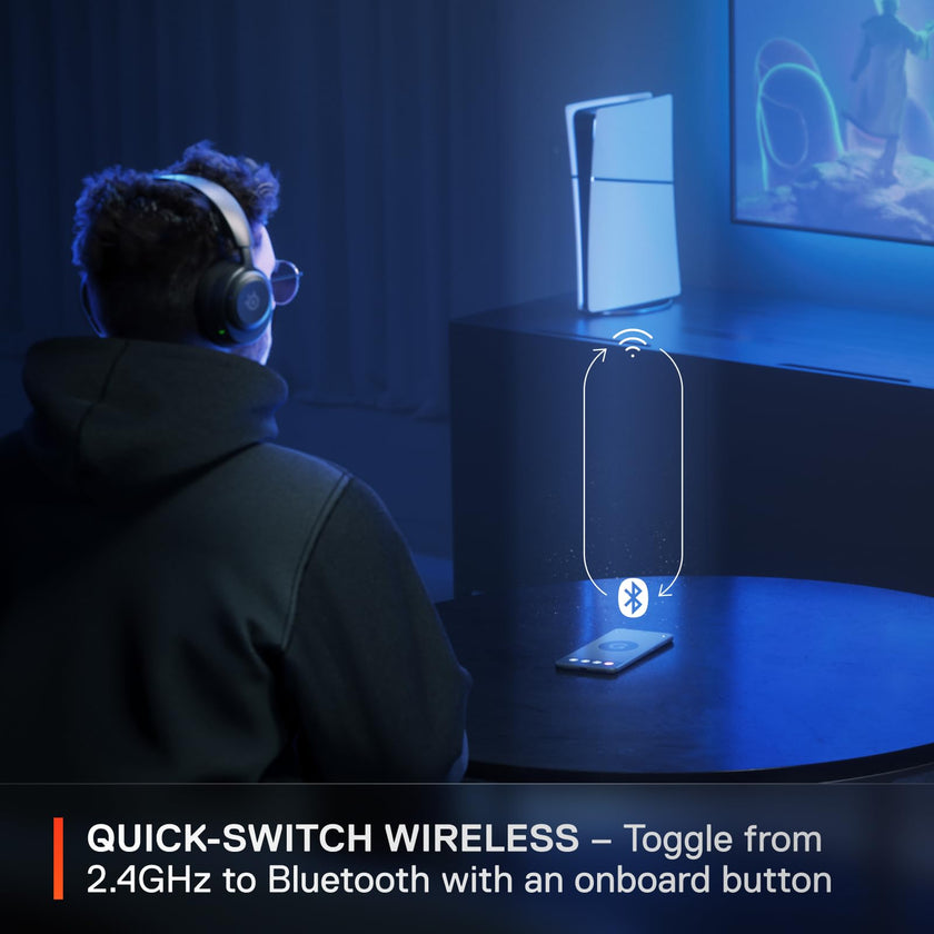 SteelSeries Arctis Nova 5 Wireless Multi-System Gaming Headset — Neodymium Magnetic Drivers — 100+ Audio Presets — 60 HR Battery — 2.4GHz or BT — ClearCast Gen2.X Mic — PC, PS5, PS4, Switch, Mobile 🍁 All In One Marketplace Canada