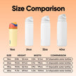 Owala Kids FreeSip Insulated Stainless Steel Water Bottle with Straw, BPA-Free Sports Water Bottle, Great for Travel, 16 oz, Misty Horizon 🍁 All In One Marketplace Canada