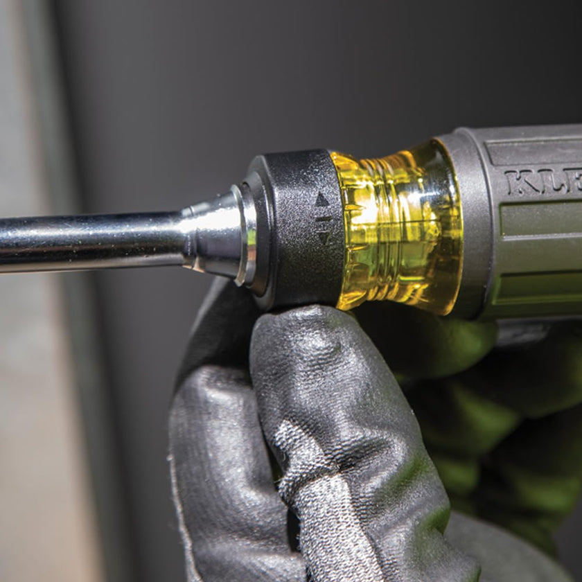 Klein Tools 32305 Multi-bit Ratcheting Screwdriver, 15-in-1 Tool with Phillips, Slotted, Square, Torx and Combo Bits and 1/4-Inch Nut Driver 🍁 All In One Marketplace Canada