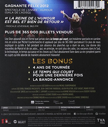 Lise Dion / Le temps qui court - Blu-Ray (Used)
