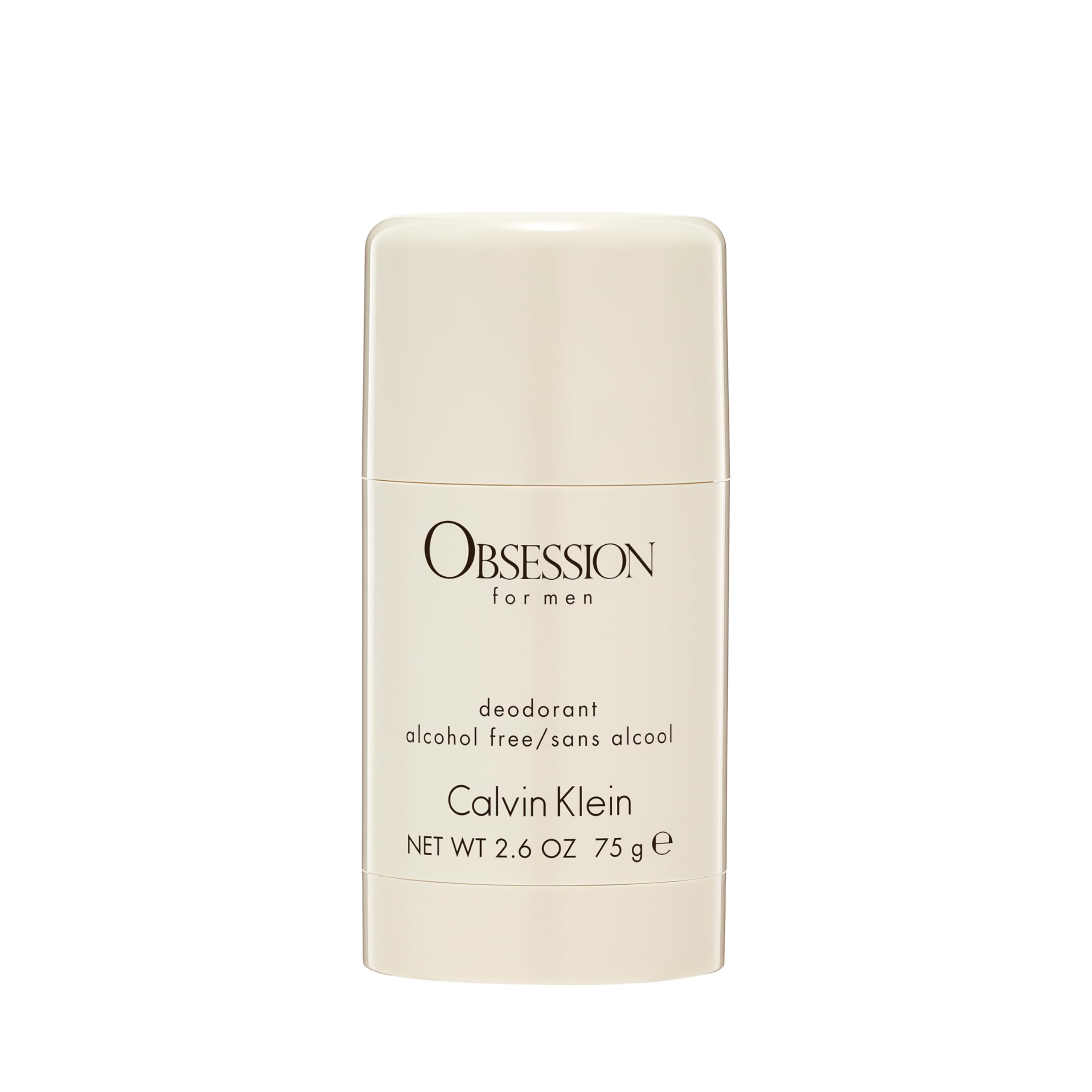Calvin Klein Obsession Eau de Toilette Deodorant Stick for Men 75g - Ambery Fragrance, Top notes: Bergamot, mandarin 🍁 All In One Marketplace Canada
