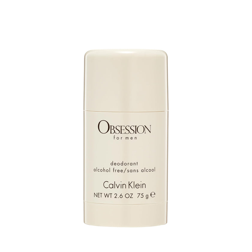 Calvin Klein Obsession Eau de Toilette Deodorant Stick for Men 75g - Ambery Fragrance, Top notes: Bergamot, mandarin 🍁 All In One Marketplace Canada
