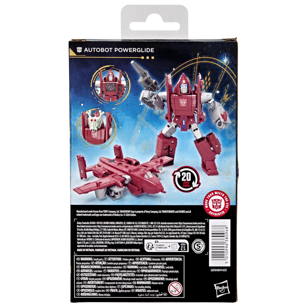 Transformers Age of The Primes Autobot Powerglide, Deluxe Class 4.5-inch Converting Action Figure, Robot Toys for Ages 8+ 🍁 All In One Marketplace Canada