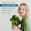 Garden Of Life Raw Organic Protein&greens - Vanilla 550.0 Gram Vanilla. Packed with 20g of protein, 6 veggies and 0g sugar. A delicious protein boost from organic sprouted brown rice, pea & chia, plus a blend of nutrient-rich greens. Gluten free, made wit
