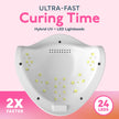 SUNUV UV Light for Nails, UV LED Nail Lamp with 4 Timer Settings, Compatible with All Gel Polish, Auto Sensor LCD Display Removable Base, SUN5 🍁 All In One Marketplace Canada