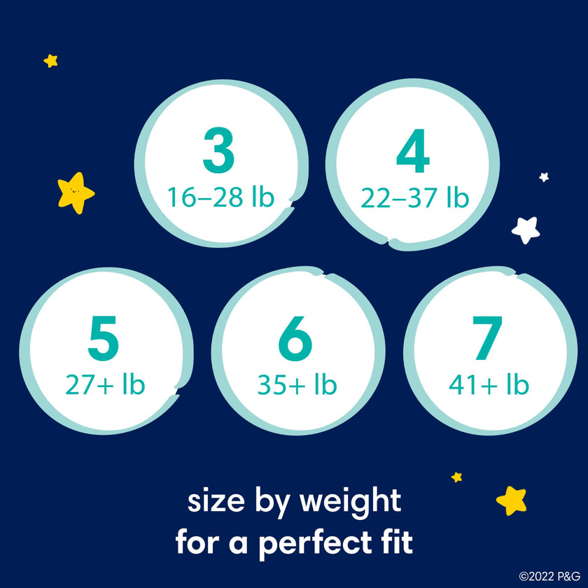 Pampers ZZZ Overnight Diapers, Size 3 (16-28 lbs), 116 Count, Nighttime Protection Disposable Baby Diaper 🍁 All In One Marketplace Canada