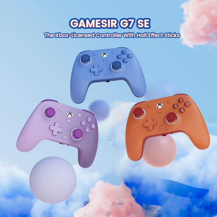 GameSir G7 SE Wired Controller for Xbox Series X|S, Xbox One & Windows 10/11, Plug and Play Gaming Gamepad with Hall Effect Joysticks/Hall Trigger, 3.5mm Audio Jack - Blue 🍁 All In One Marketplace Canada