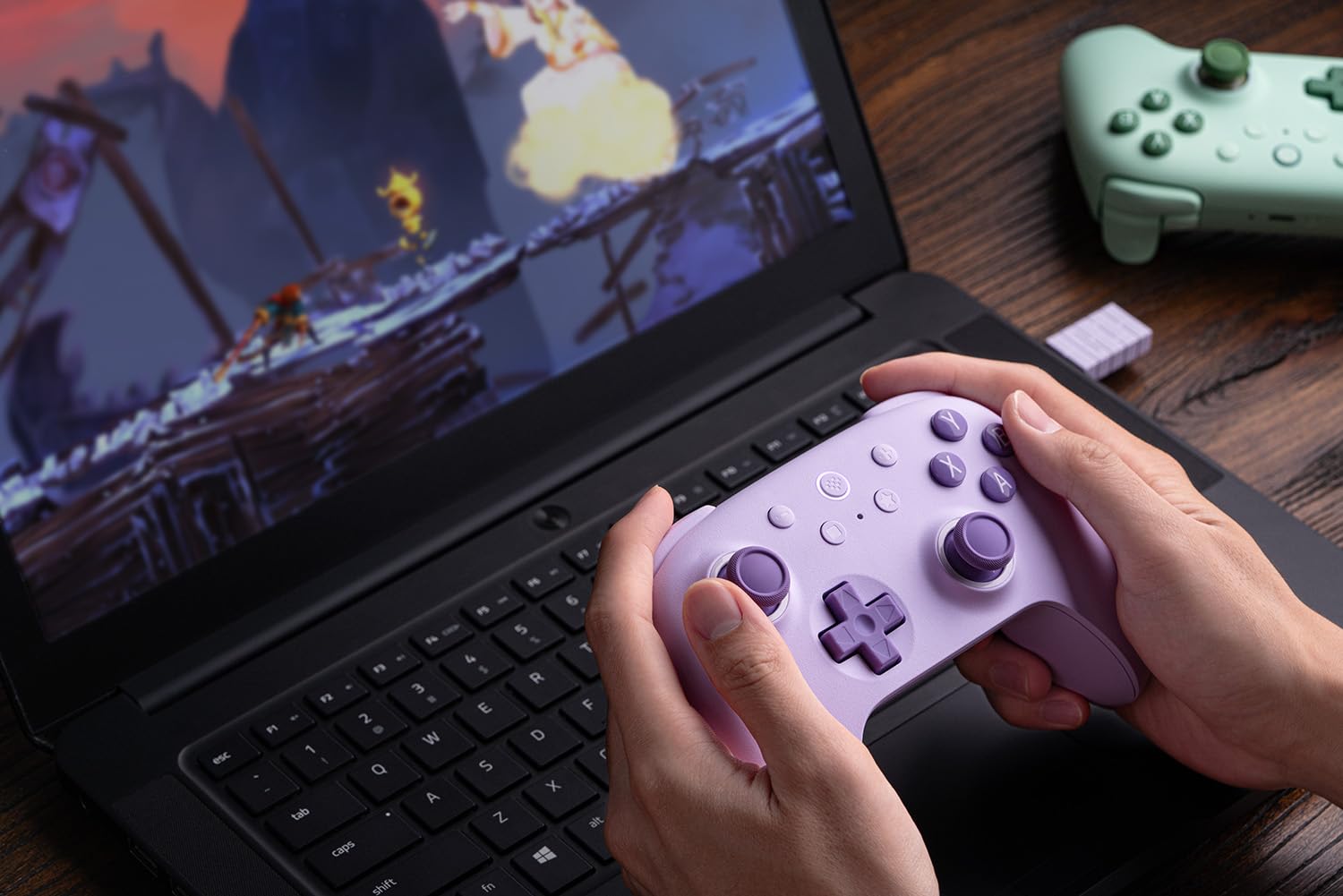 8Bitdo Ultimate 2C Wireless Controller for Windows PC and Android, with 1000Hz Polling Rate, Hall Effect Joysticks and Hall Triggers, and Remappable L4/R4 Bumpers (Purple) 🍁 All In One Marketplace Canada
