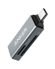 Anker SD Card Reader, 2-in-1 USB C Memory Card Reader for Digital Camera SD Card Viewer with Dual Slot for SDXC, SDHC, SD, MMC, RS-MMC, Micro SDXC,MicroSD, Micro SDHC Card, and UHS-I Cards 🍁 All In One Marketplace Canada