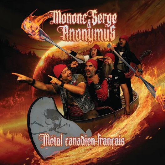 Mononc Serge & Anonymus / Metal Canadien-Français - LP (Coin bumpé)