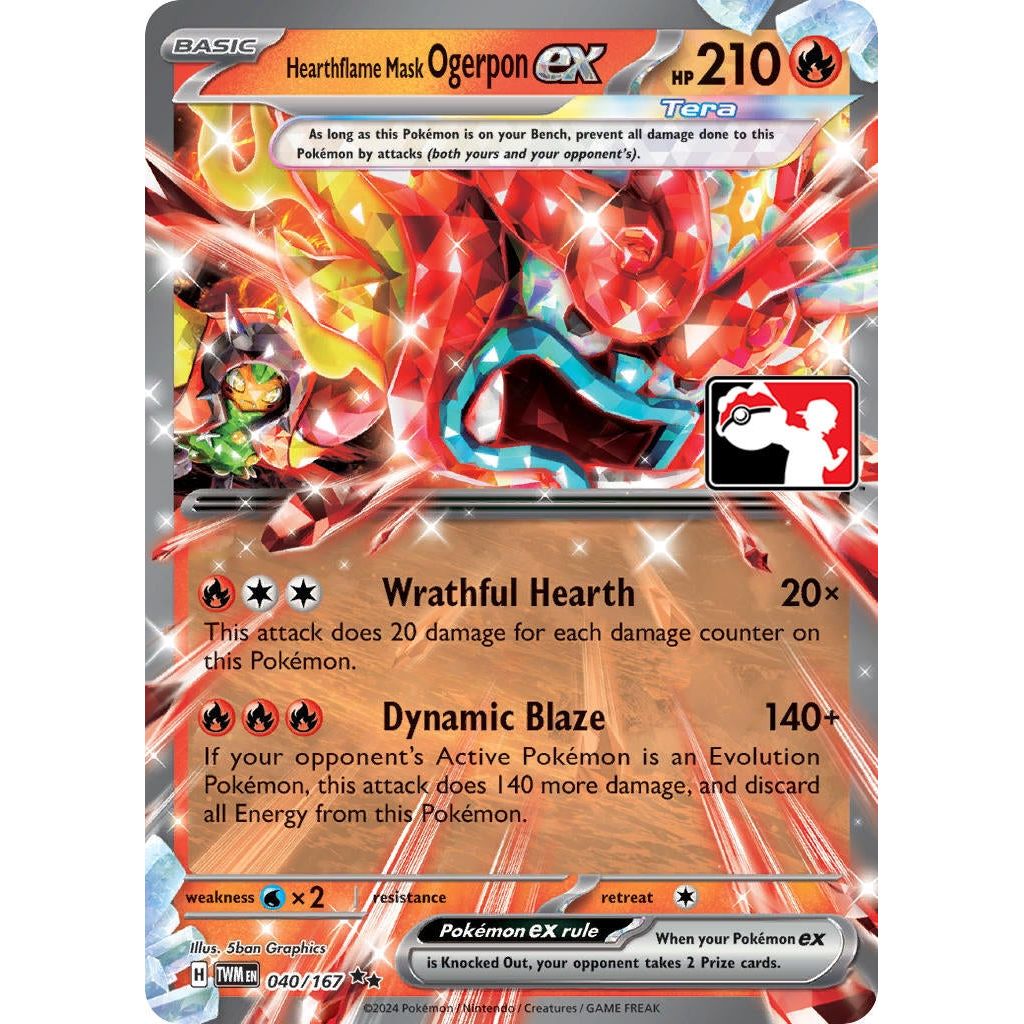 Hearthflame Mask Ogerpon ex (040/167)